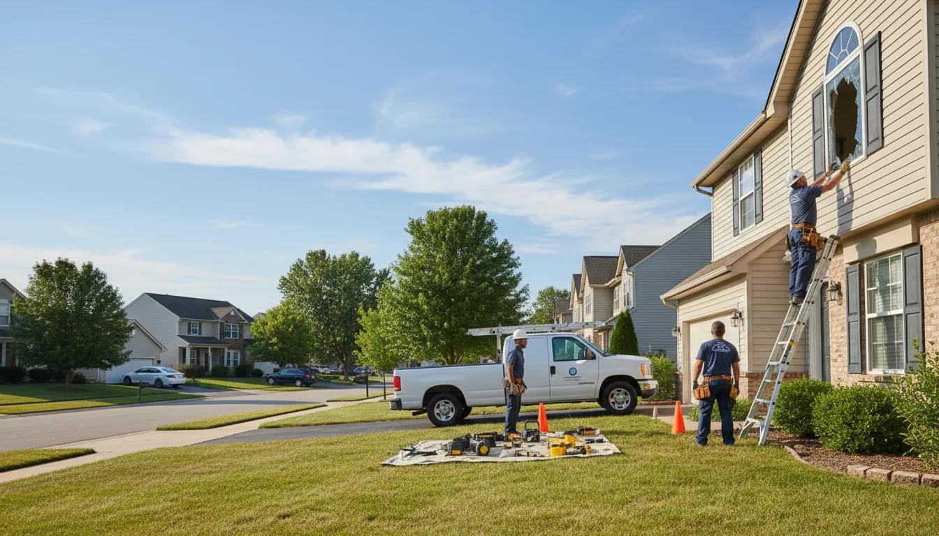 Expert window installer providing residential service in Whitsett, NC